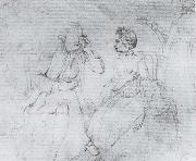 Joshua Reynolds und Angelika Kauffmann Nathaniel Dance